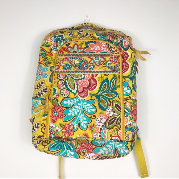 vera bradley gold backpack